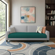 Kaven 3 Seater Sofa Set for Living Room (Yellow Grey Colour Fabric) Premium Fabric Sofa