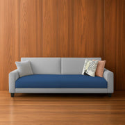 Kaven 3 Seater Sofa Set for Living Room (Blue Grey Colour Fabric) Premium Fabric Sofa