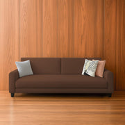 Kaven 3 Seater Sofa Set for Living Room (Brown Colour Fabric) Premium Fabric Sofa