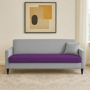 Premium Valkyrie 3 Seater Sofa Set 3 Seater Modern Sofa Set for Living Room (Purple Grey Color Fabric)