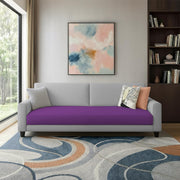 Casaliving Amara 3 Seater Sofa Set for Living Room (Black Maroon Colour Fabric) Premium Fabric Sofa