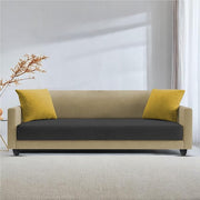 Casaliving Dominic 3 Seater Sofa Set for Living Room (Blue Fabric) Premium Fabric Sofa