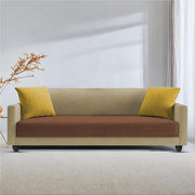 Casaliving Dominic 3 Seater Sofa Set for Living Room (Blue Fabric) Premium Fabric Sofa