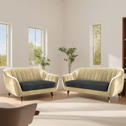 Casaliving Anyse 3+2 Seater Sofa Set for Living Room (Blue- Colour) Premium Fabric Sofa Set for Living Room