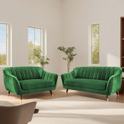 Casaliving Anyse 3+2 Seater Sofa Set for Living Room (Blue- Colour) Premium Fabric Sofa Set for Living Room