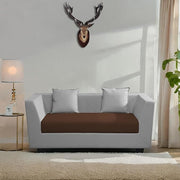 Casaliving Amida 2 Seater Sofa Set for Living Room (Blue Colour) Premium Fabric Sofa