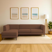 Casaliving Markfest LHS 6 Seater L Shape Sofa Set for Living Room (Blue Colour) Premium Fabric Sofa Set