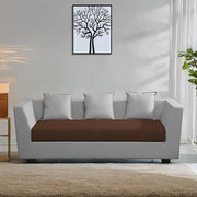 Casaliving Amida 3 Seater Sofa Set for Living Room (Blue Black Colour) Premium Fabric Sofa