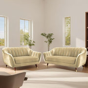 Casaliving Anyse 3+2 Seater Sofa Set for Living Room (Blue- Colour) Premium Fabric Sofa Set for Living Room