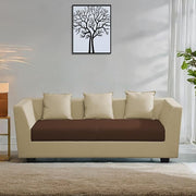 Casaliving Amida 3 Seater Sofa Set for Living Room (Blue Black Colour) Premium Fabric Sofa