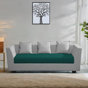 Casaliving Amida 3 Seater Sofa Set for Living Room (Blue Black Colour) Premium Fabric Sofa