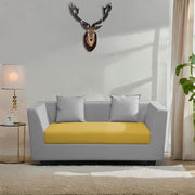 Casaliving Amida 2 Seater Sofa Set for Living Room (Blue Colour) Premium Fabric Sofa